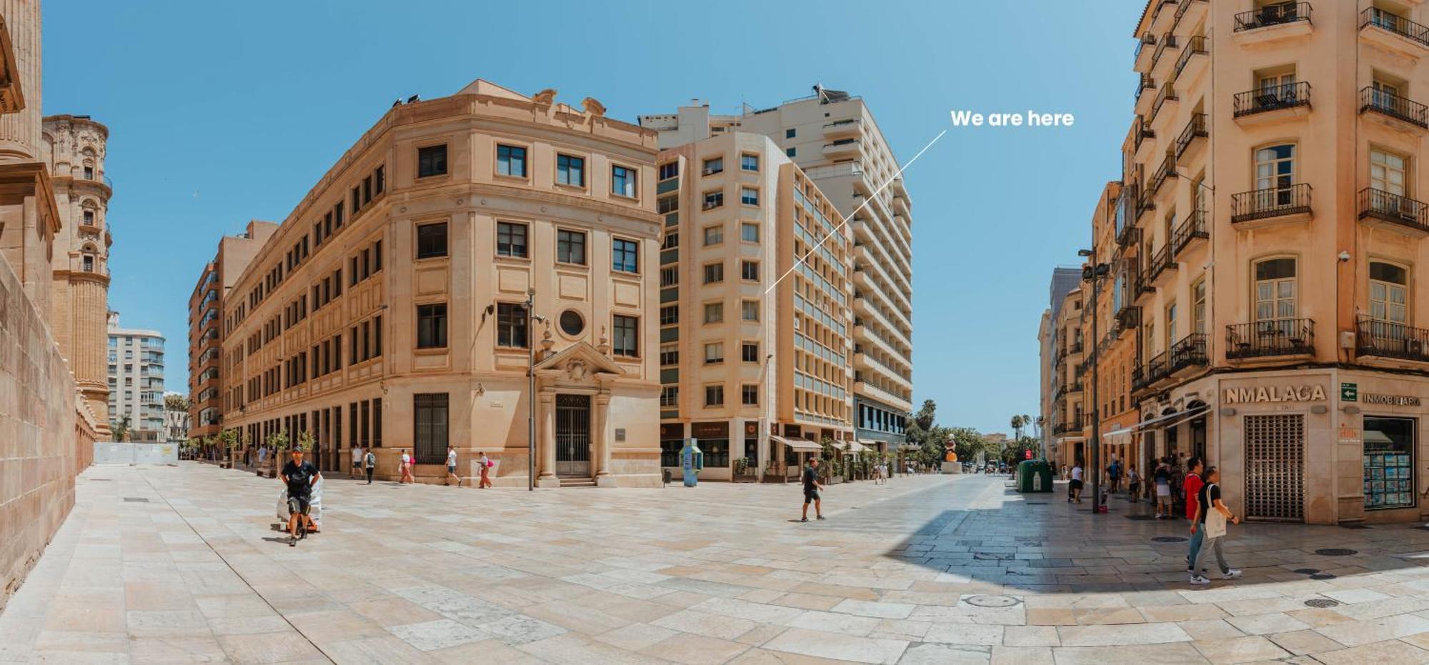 Gran Apartamento De 3 Habitaciones Junto A La Catedral Málaga Eksteriør billede